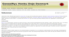 Desktop Screenshot of genseiryu.dk